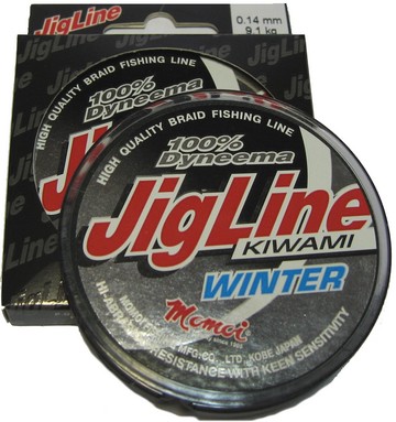 Шнур JigLine Kiwami 0,20 мм тест 13,5 кг 25 м; Цена 175.5 рублей Шнур JigLine Kiwami 0,20 мм тест 13,5 кг 25 м
