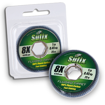 Леска Sufix Fluoro Tippet Clear 25 м 0.318 мм (разрывная нагрузка 5,4 кг, 12 LB); Цена 200.2 рублей Леска Sufix Fluoro Tippet Clear 25 м 0.318 мм (разрывная нагрузка 5,4 кг, 12 LB)