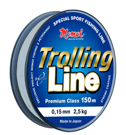 Леска Trolling Line 0,33 мм, 10,5 кг, 150 м; Цена 145.6 рублей Леска Trolling Line 0,33 мм, 10,5 кг, 150 м
