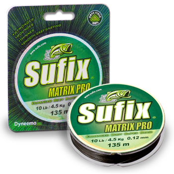 ���� ������� Sufix Matrix Pro Mid.Green 135 � 0.20 ��, 11,4 ��.